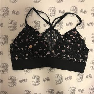 PINK Victoria's Secret Intimates & Sleepwear - Floral Lace Razorback Bralette VS Pink PINK Victoria's Secret Intimates & Sleepwear - Floral Lace Razorback Bralette VS Pink